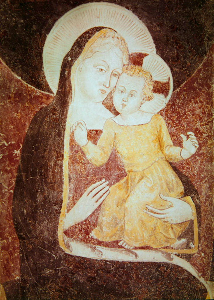 Detail of Virgin and Child by Italian School