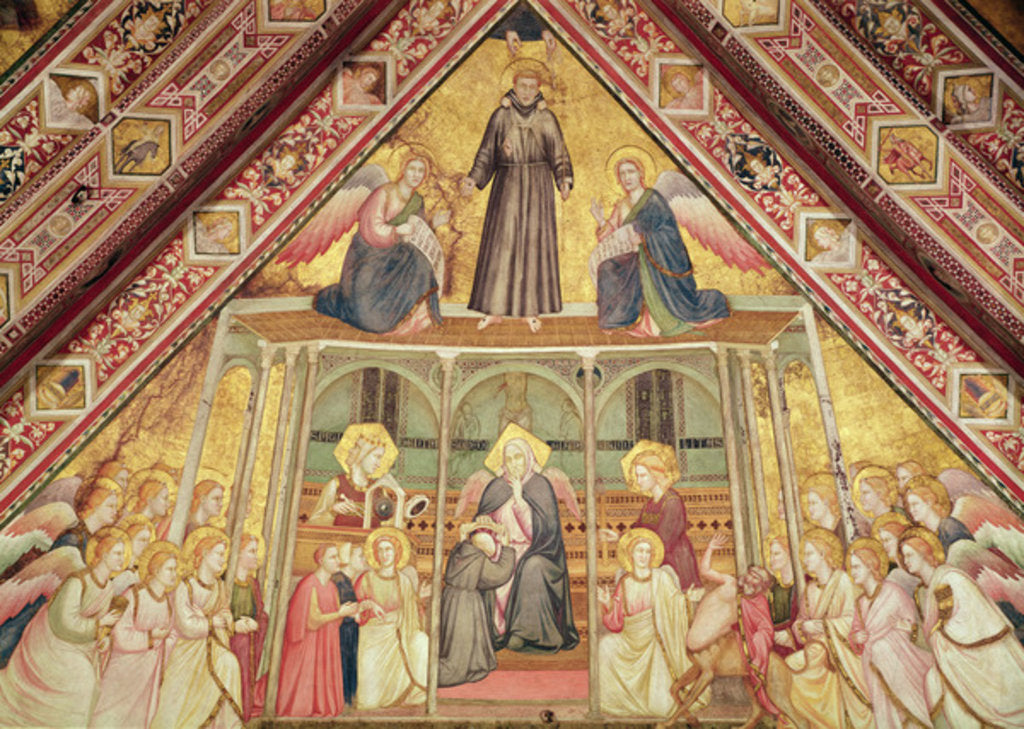 Detail of Allegory of Obedience, c.1330 by Giotto di Bondone