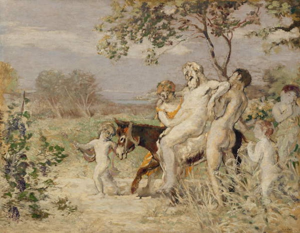 Detail of Silenus by Ker Xavier Roussel