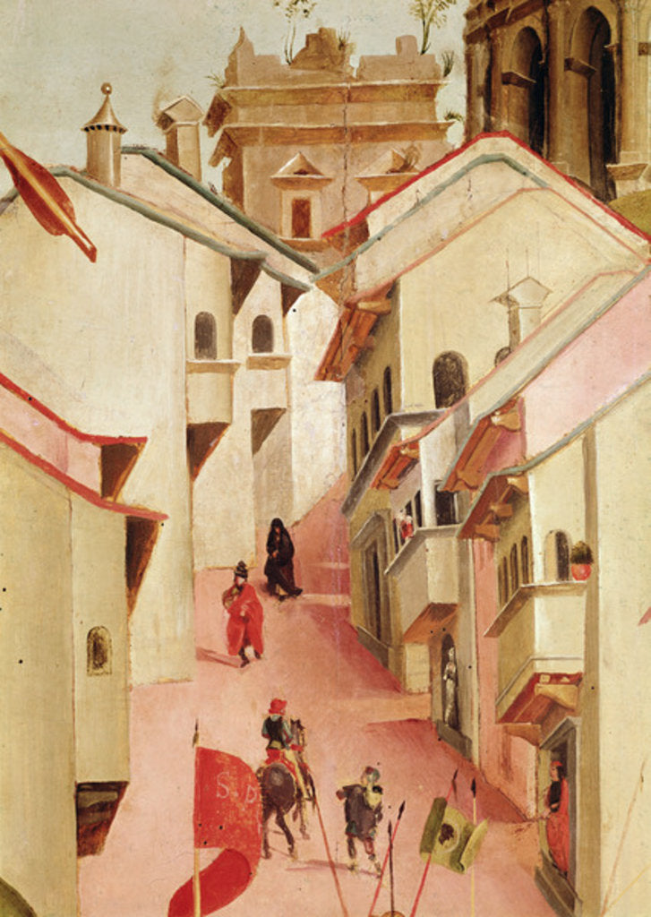 Detail of The Martyrdom of St. Sebastian by Luca Signorelli