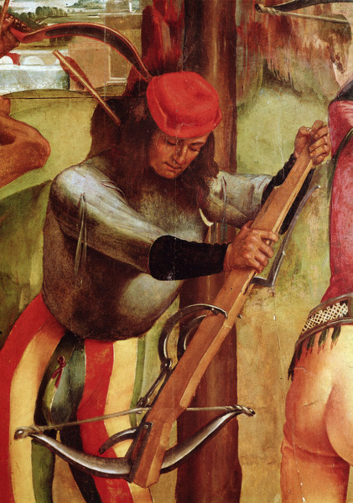 Detail of The Martyrdom of St. Sebastian by Luca Signorelli