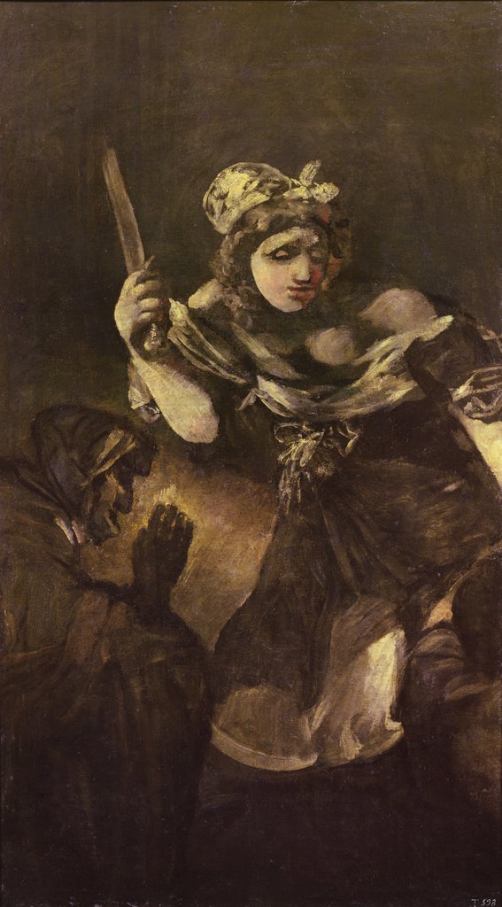 Detail of The Young Man and the Old Woman, 1614 by Hendrik Goltzius