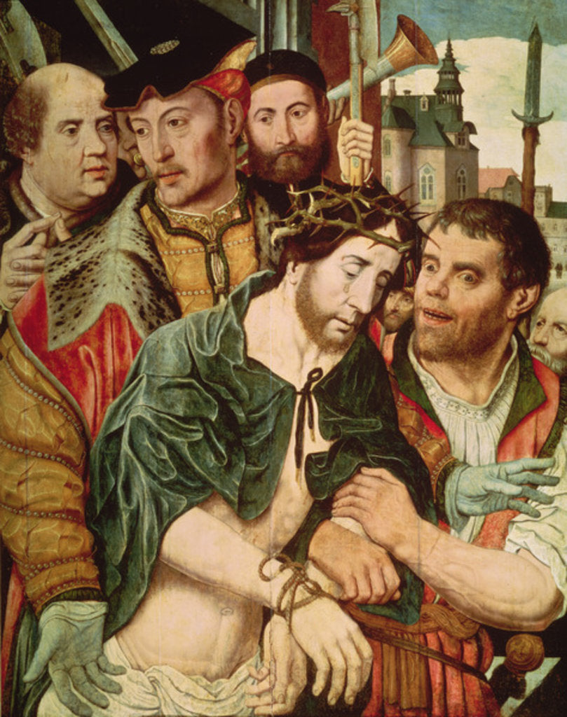 Detail of Ecce Homo, 1520 by Jan Mostaert