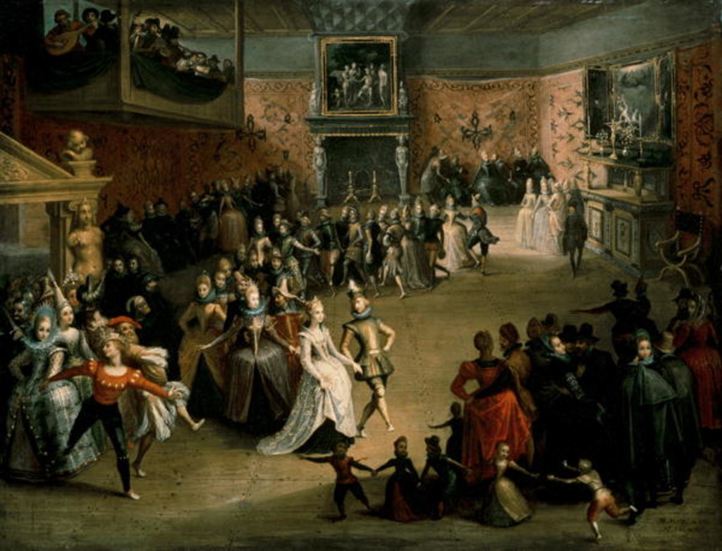 Detail of The Court Ball, 1604 by Martin Pepyn or Pepin