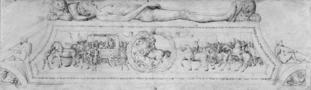 Detail of Tomb of a Prince by Jacopo Bellini