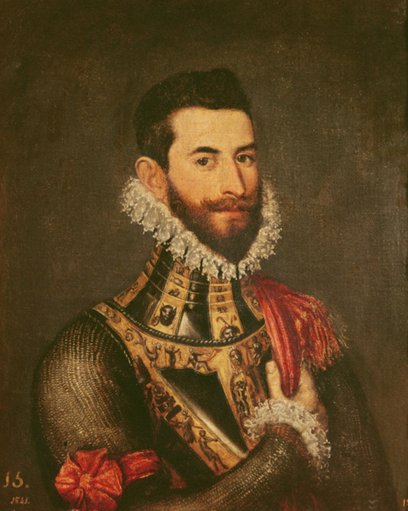 Detail of Pietro de Medici by Jacopo Robusti (attr. to) Tintoretto