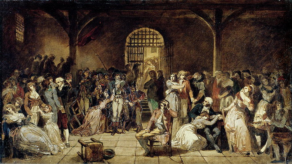 Detail of The Call for the Last Victims of the Terror, 7-9 Thermidor, Year 2 c.1850 by Charles Louis Lucien Muller