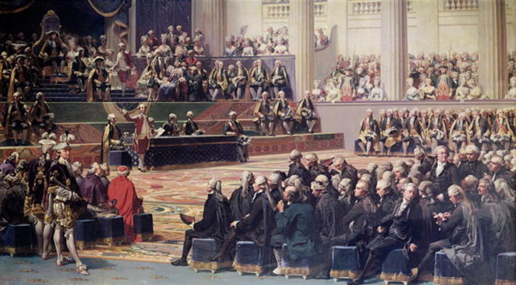 Detail of Opening of the Estates General at Versailles on 5th May 1789, 1839 by Louis Charles Auguste Couder