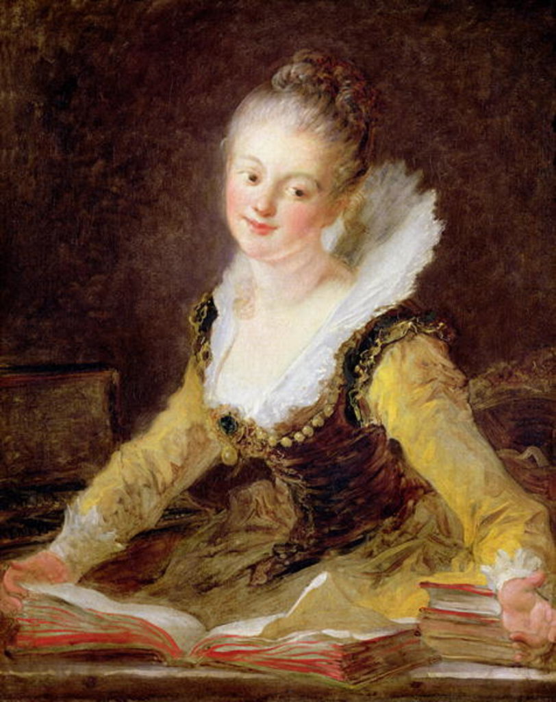 Detail of The Study, or The Song, c.1769 by Jean-Honore Fragonard