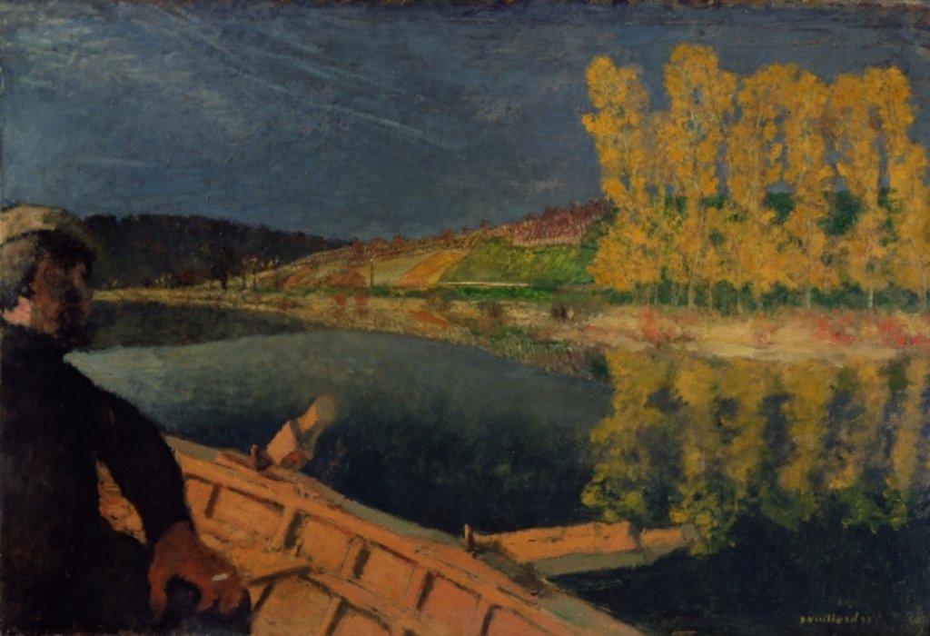 Detail of The Oarsman, 1897 by Edouard Vuillard