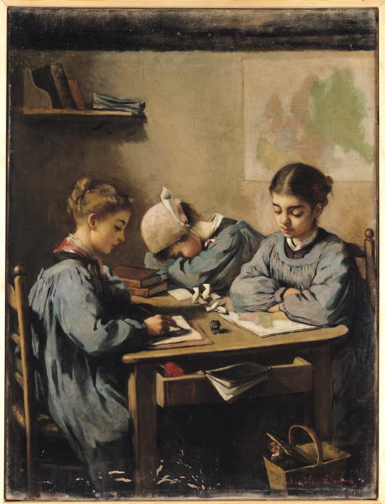 Detail of The Dunce's Cap by Angele Dubas