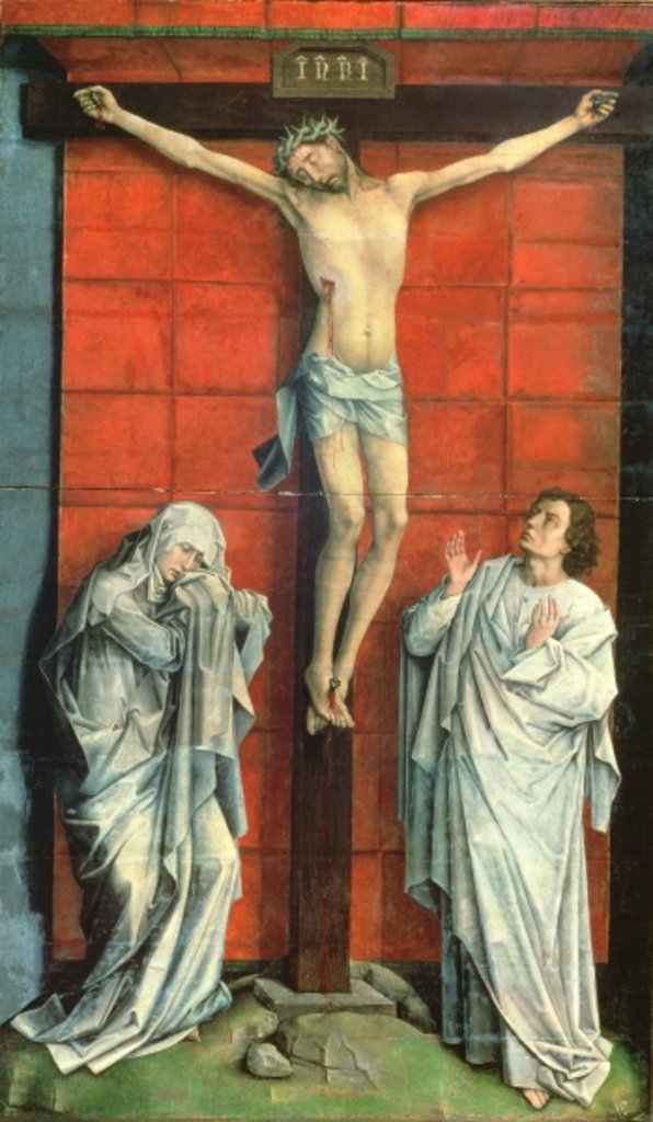 Detail of Calvary by Rogier van der Weyden