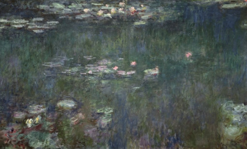 Detail of Waterlilies: Green Reflections, 1914-18 by Claude Monet