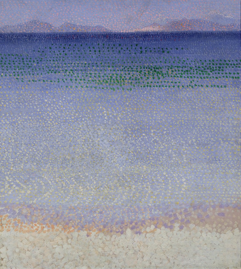 Detail of The Iles d'Or, c.1891-92 by Henri-Edmond Cross