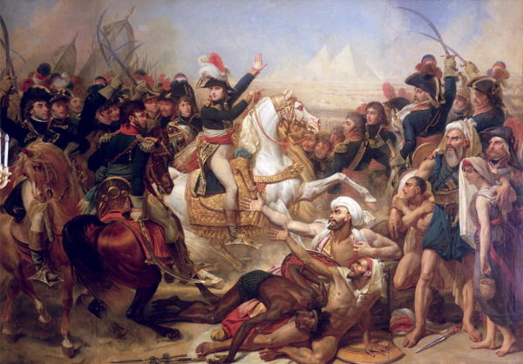 Detail of The Battle of the Pyramids, 21st July 1798 by Baron Antoine Jean Gros