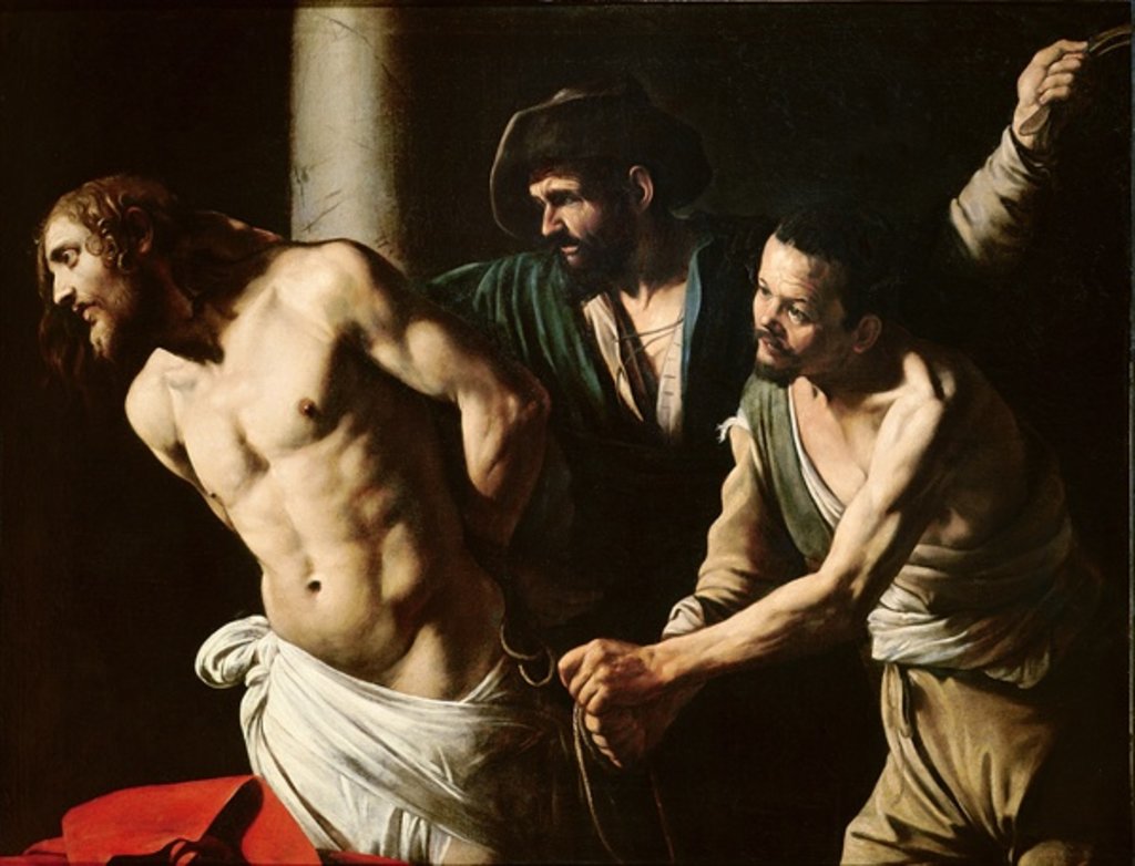 Detail of The Flagellation of Christ, c.1605-7 by Michelangelo Caravaggio