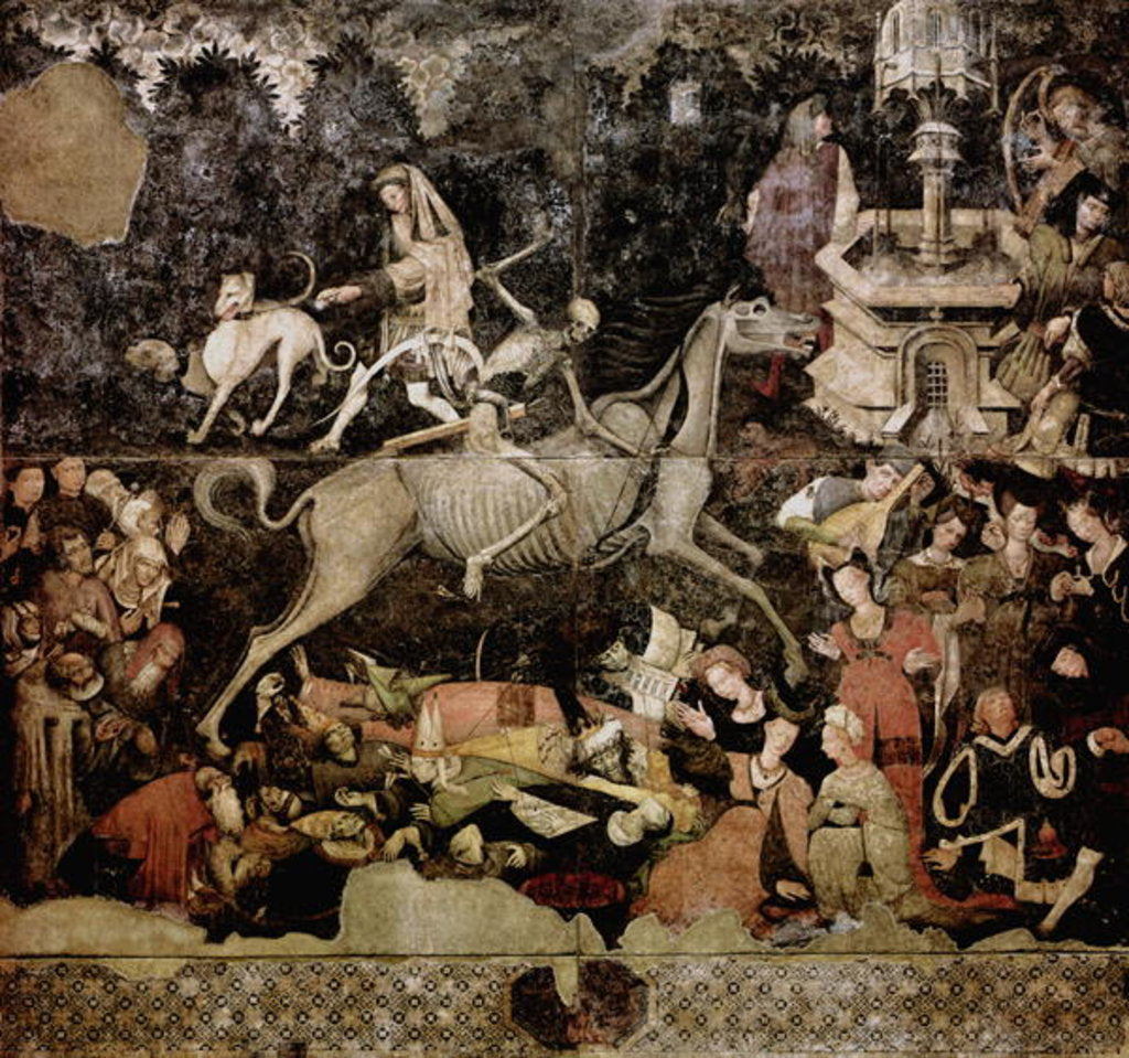 Detail of The Triumph of Death by Italian School