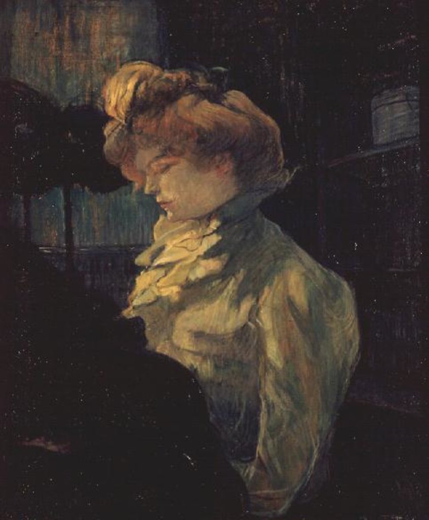 Detail of The Milliner, 1900 by Henri de Toulouse-Lautrec