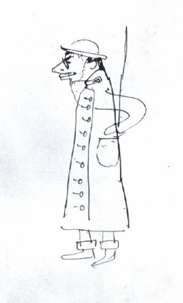 Detail of Self Portrait, c.1885 by Henri de Toulouse-Lautrec