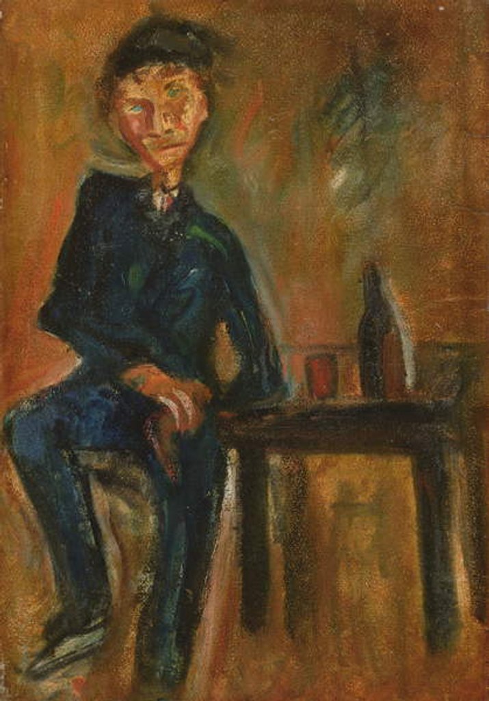 Detail of Portrait of Monsieur Almenar, c.1920 by Chaim Soutine