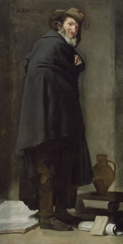 Detail of Menippus, 1640 by Diego Rodriguez de Silva y Velazquez