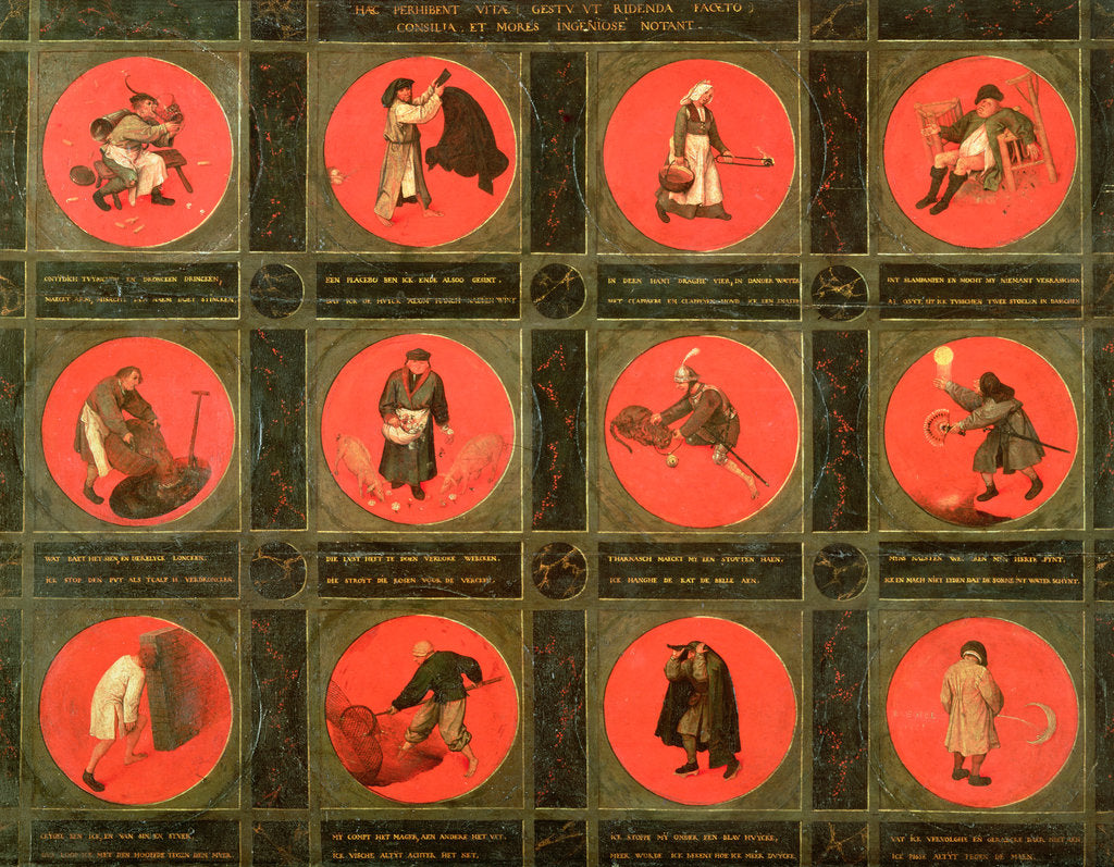 Detail of Twelve Proverbs, c.1558-60 by Pieter the Elder Bruegel