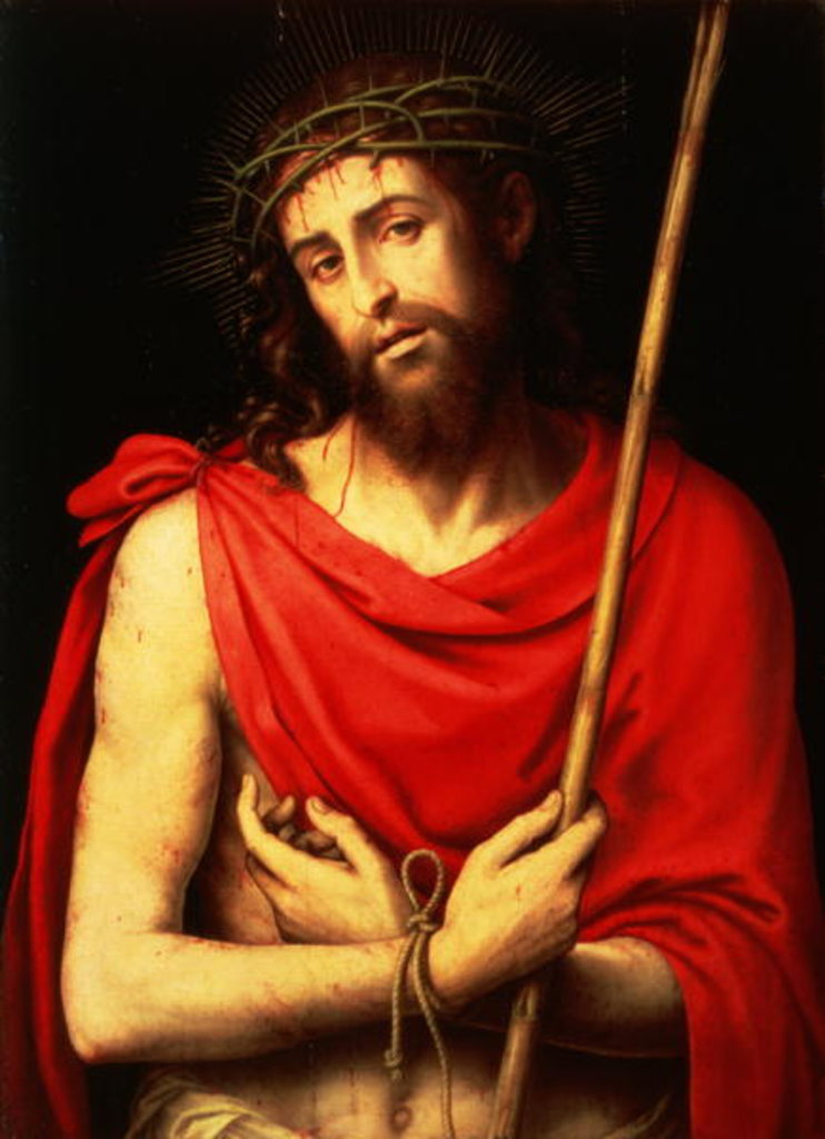 Detail of Ecce Homo, 16th century by Vicente Juan Macip