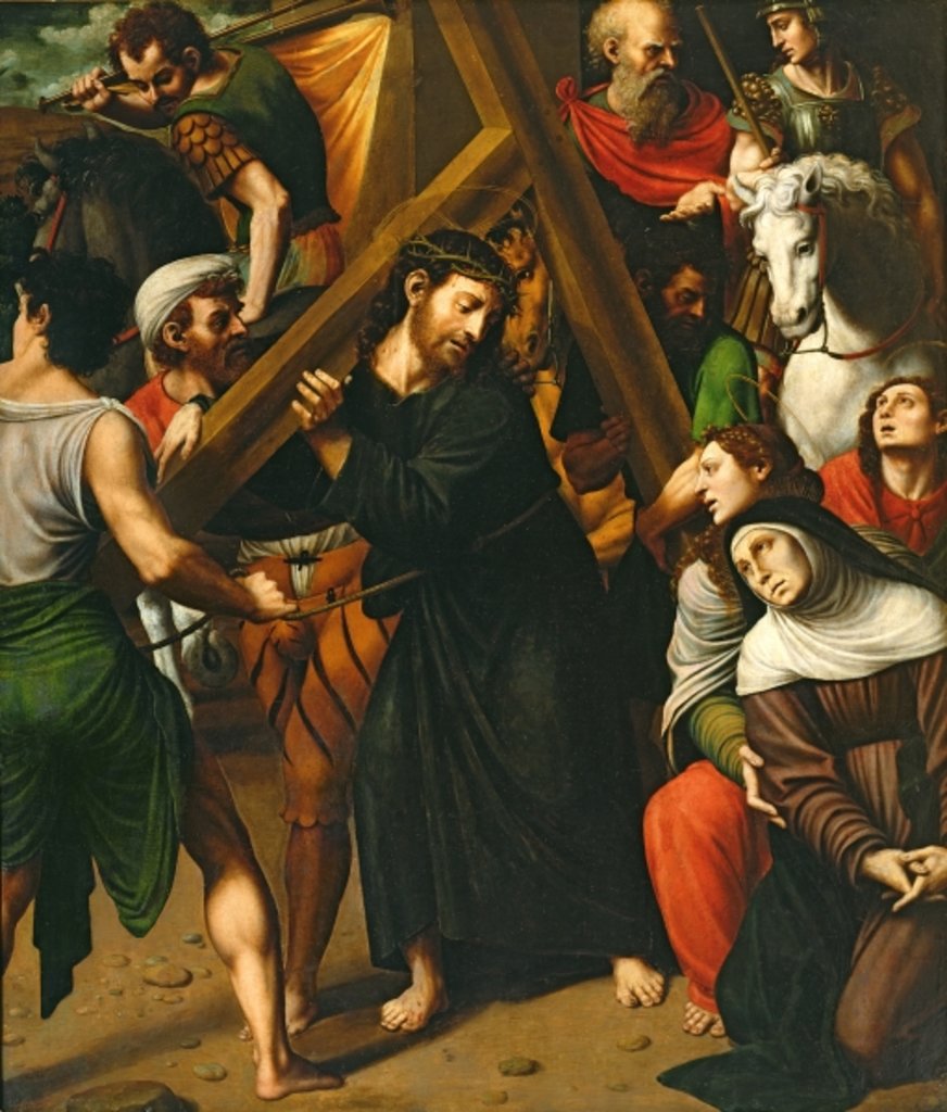 Detail of Christ Carrying the Cross by Vicente Masip