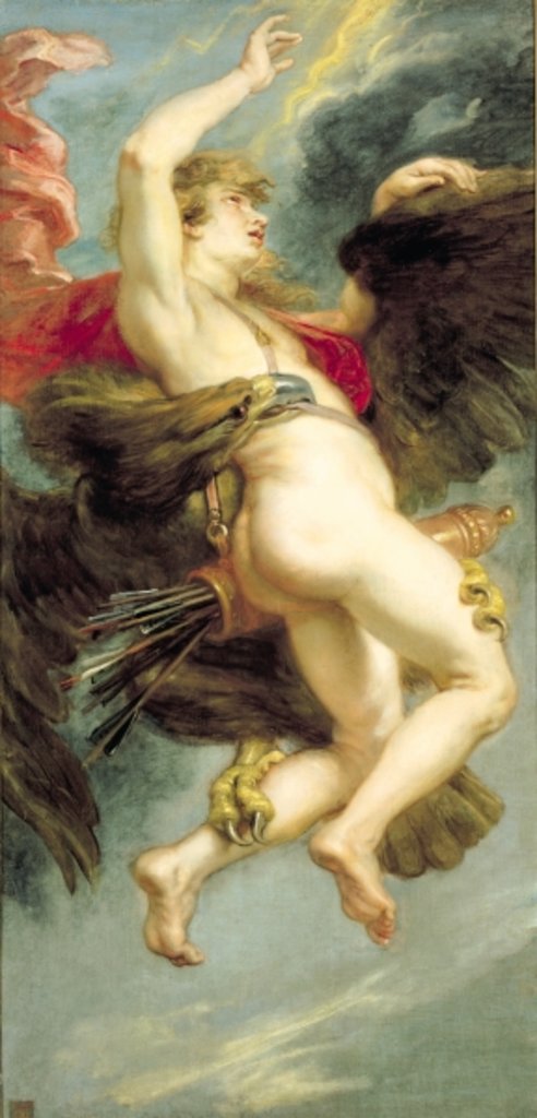 Detail of The Rape of Ganymede, c.1636-38 by Peter Paul Rubens