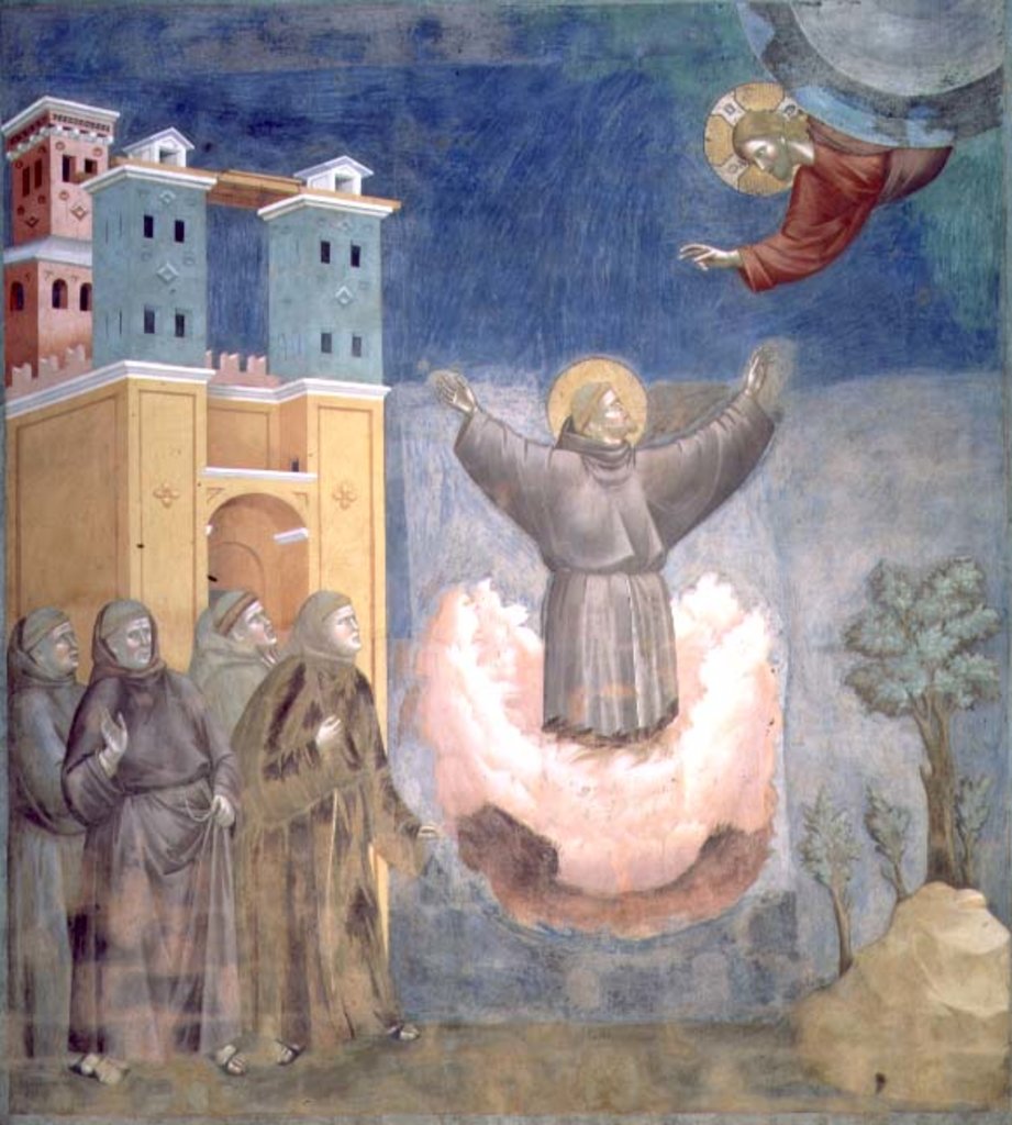 Detail of The Ecstasy of St. Francis, 1297-99 by Giotto