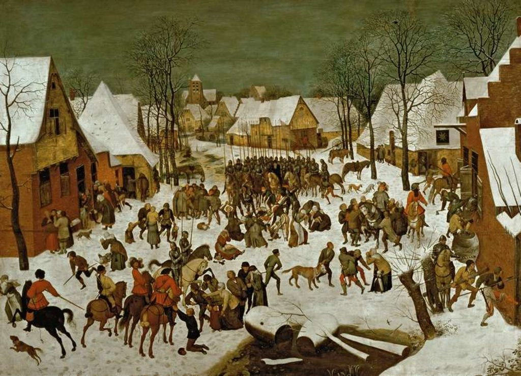 Detail of Massacre of the Innocents, 1575-1600 by Pieter the Younger Brueghel
