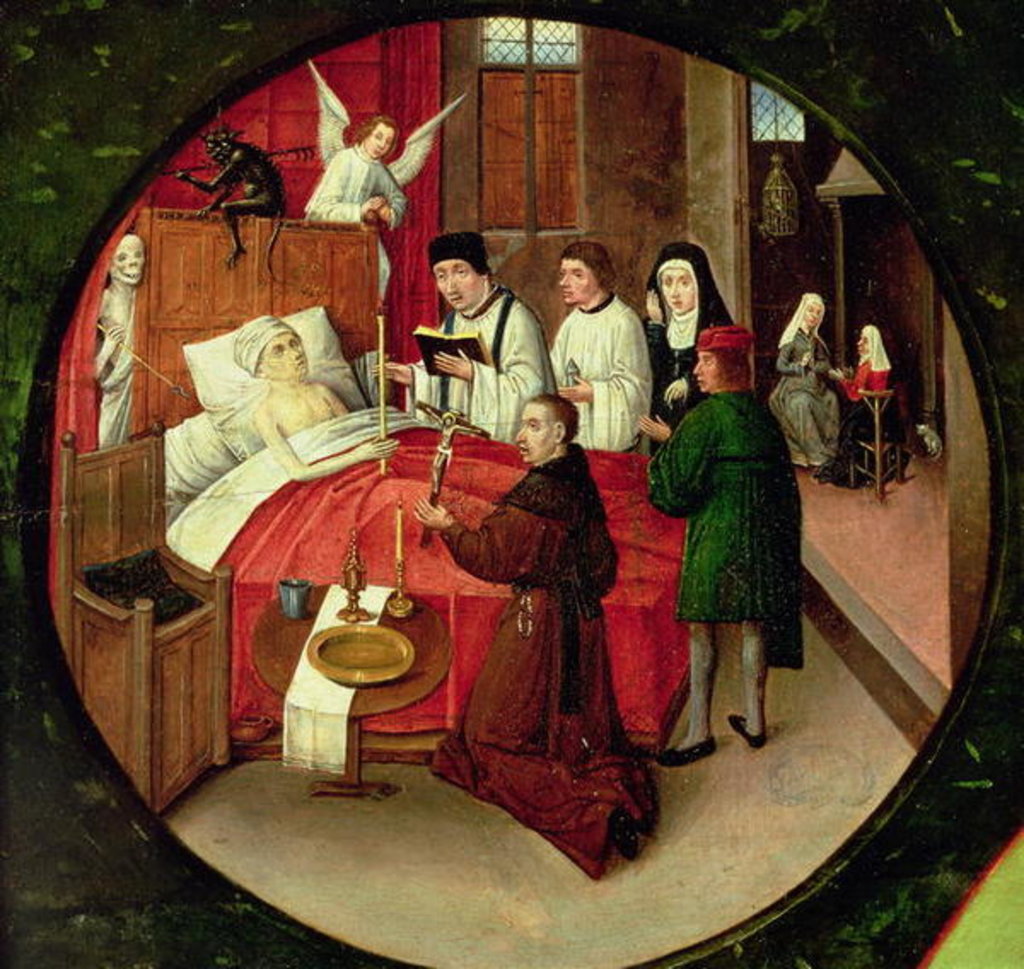 Detail of Death, detail from The Table of the Seven Deadly Sins and the Four Last Things by Hieronymus Bosch