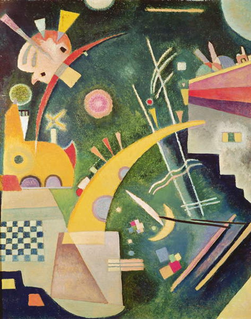 Detail of Hornform, 1924 by Wassily Kandinsky