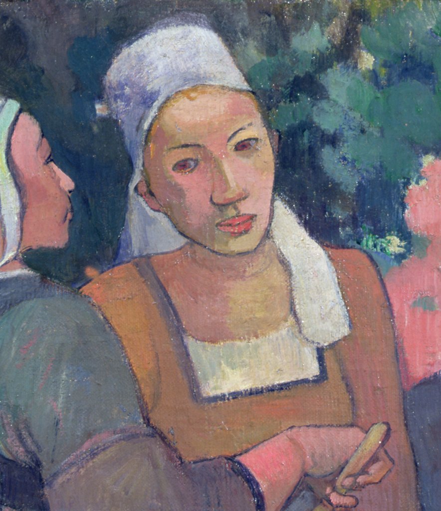Detail of Breton Peasants, 1894 by Paul Gauguin