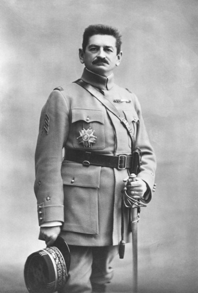 Detail of Portrait of Charles Mangin by Studio Walery