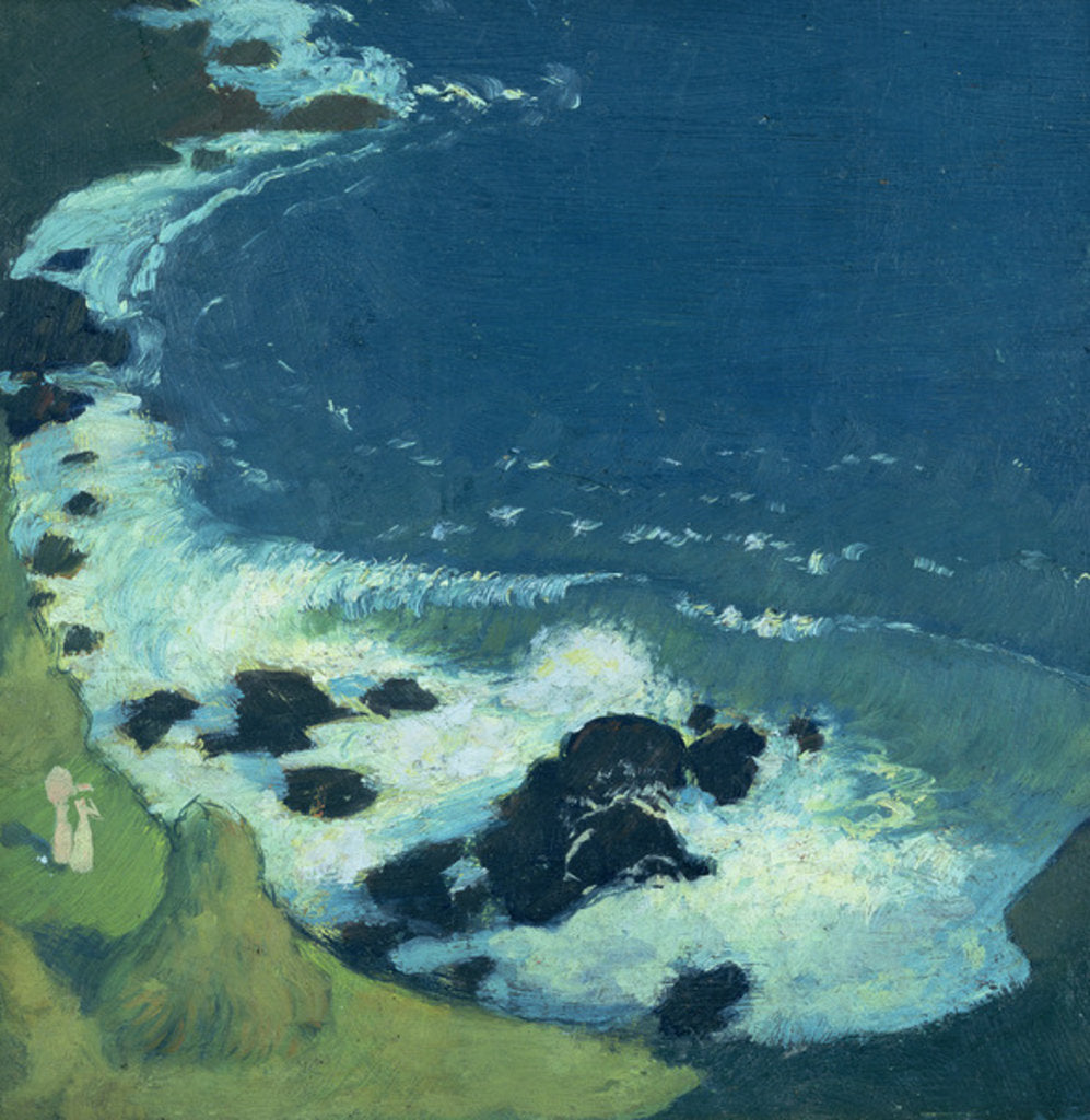 Detail of Seaside by Maurice Denis