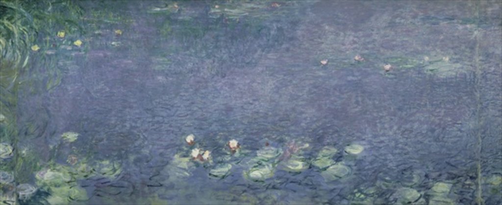 Detail of Waterlilies: Morning, 1914-18 by Claude Monet
