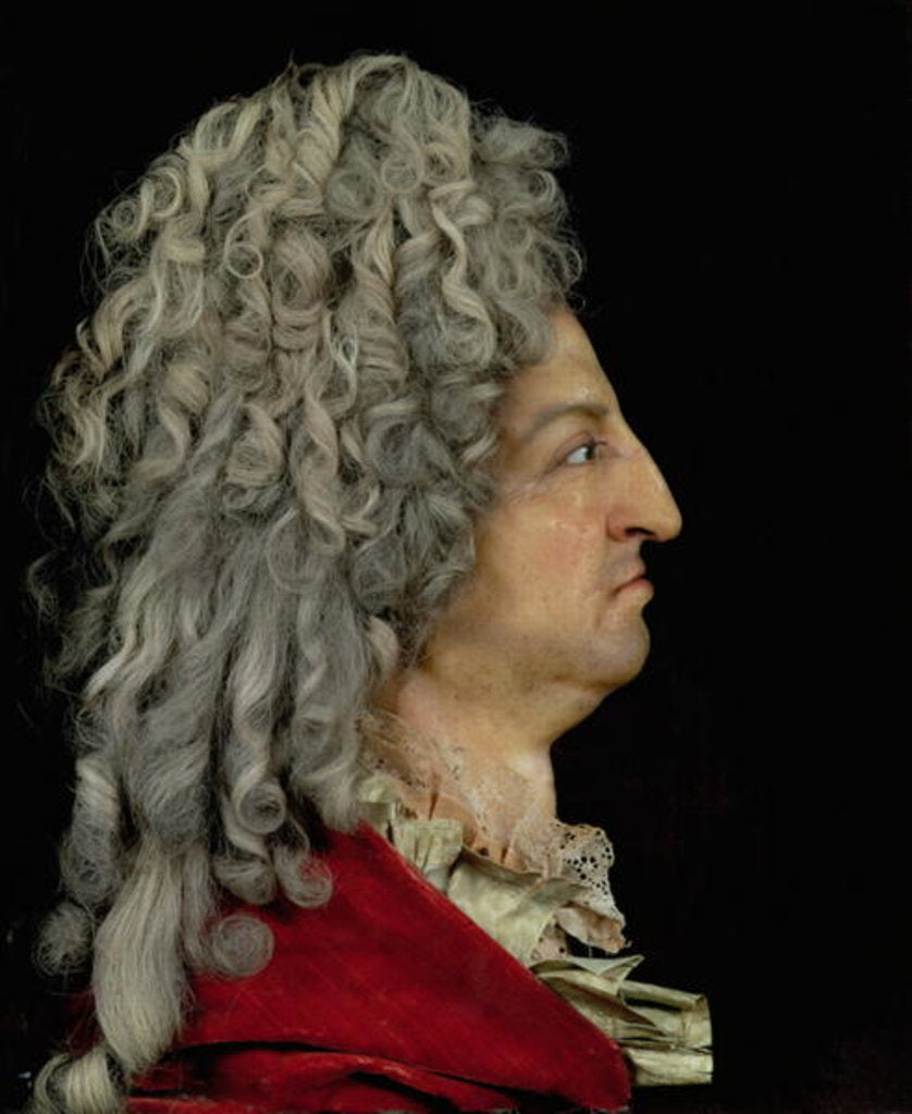 Detail of Louis XIV 1706 by or Benoit du Cercle Antoine Benoist