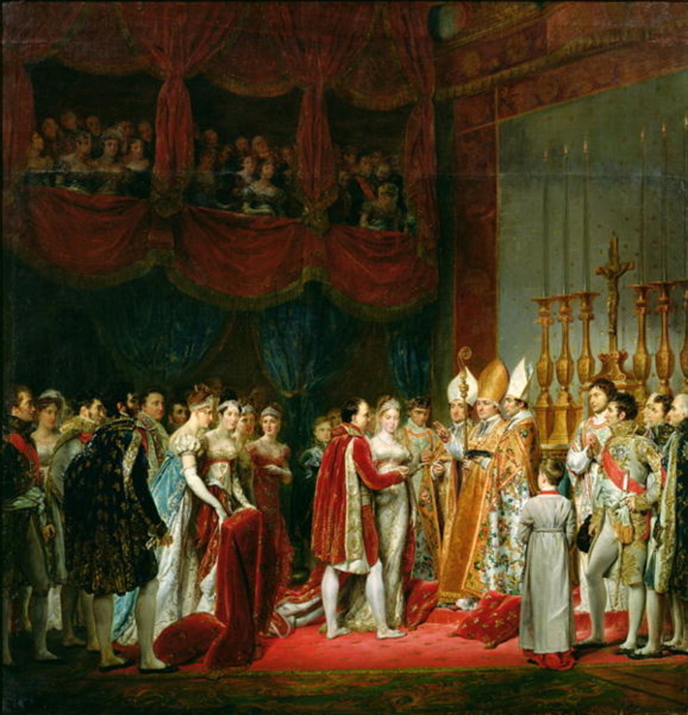 Detail of Marriage of Napoleon I and Marie-Louise Archduchess of Austria on 2nd April 1810, 1811 by Georges Rouget