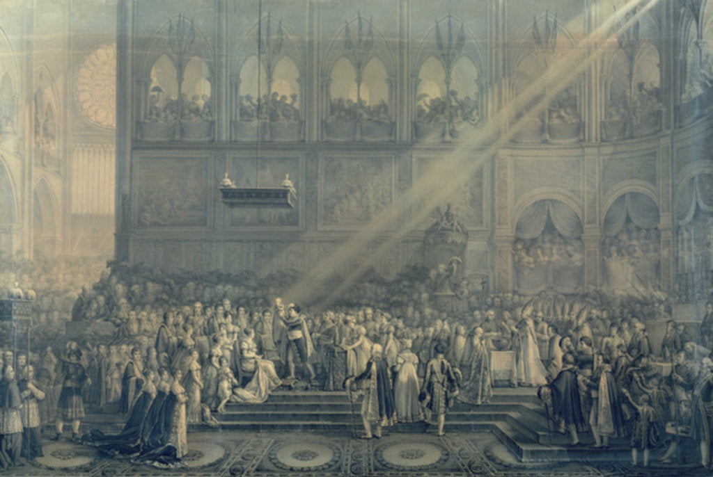 Detail of The Baptism of the King of Rome at Notre-Dame, 10th June 1811, after 1811 by French School