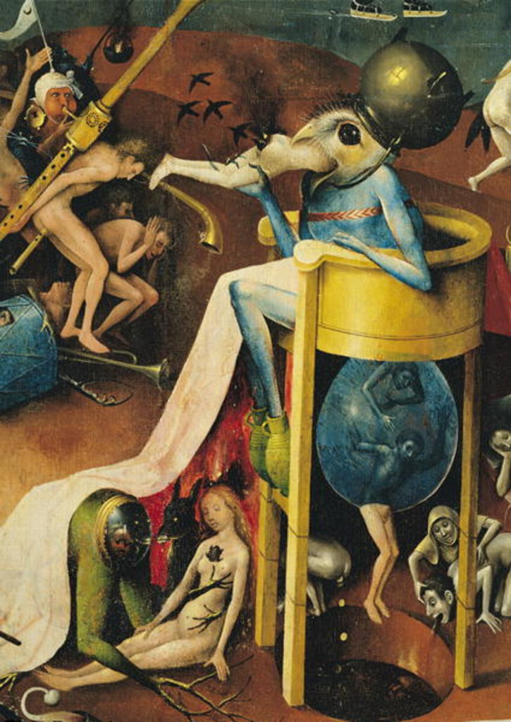 Detail of The Garden of Earthly Delights, 1490-1500 by Hieronymus Bosch