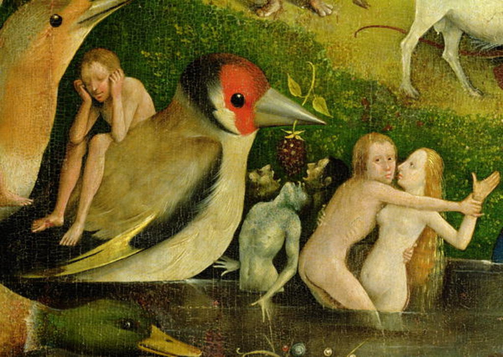 Detail of The Garden of Earthly Delights, 1490-1500 by Hieronymus Bosch