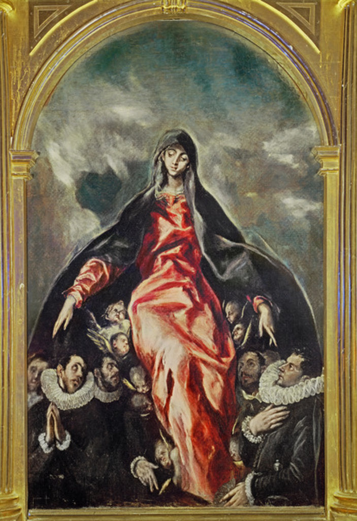 Detail of The Virgin of Charity, 1603-05 by El (1541-1614) Greco