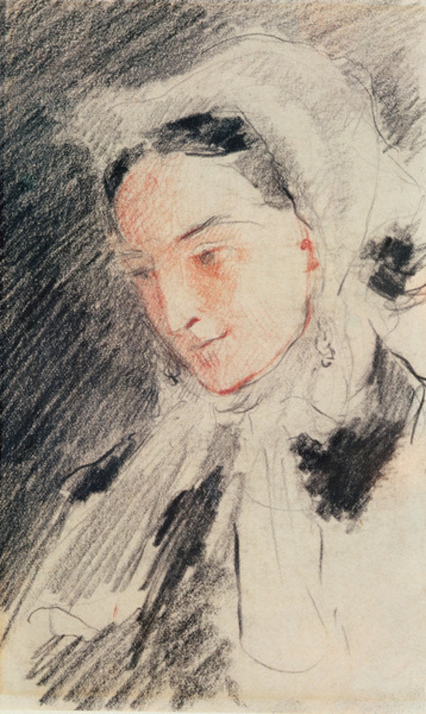 Detail of Empress Eugénie by Jean-Baptiste Carpeaux