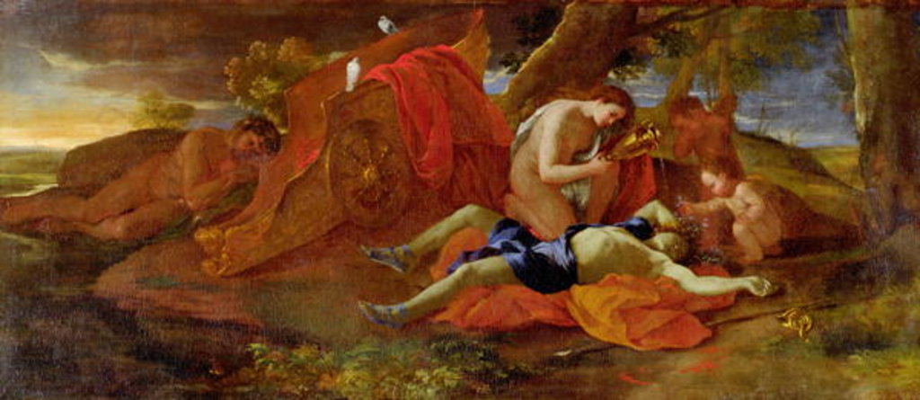 Detail of Venus Weeping over Adonis, c.1625 by Nicolas Poussin