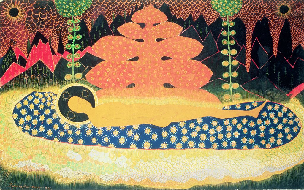 Detail of The Shroud of Christ, 1908 by Kazimir Severinovich Malevich