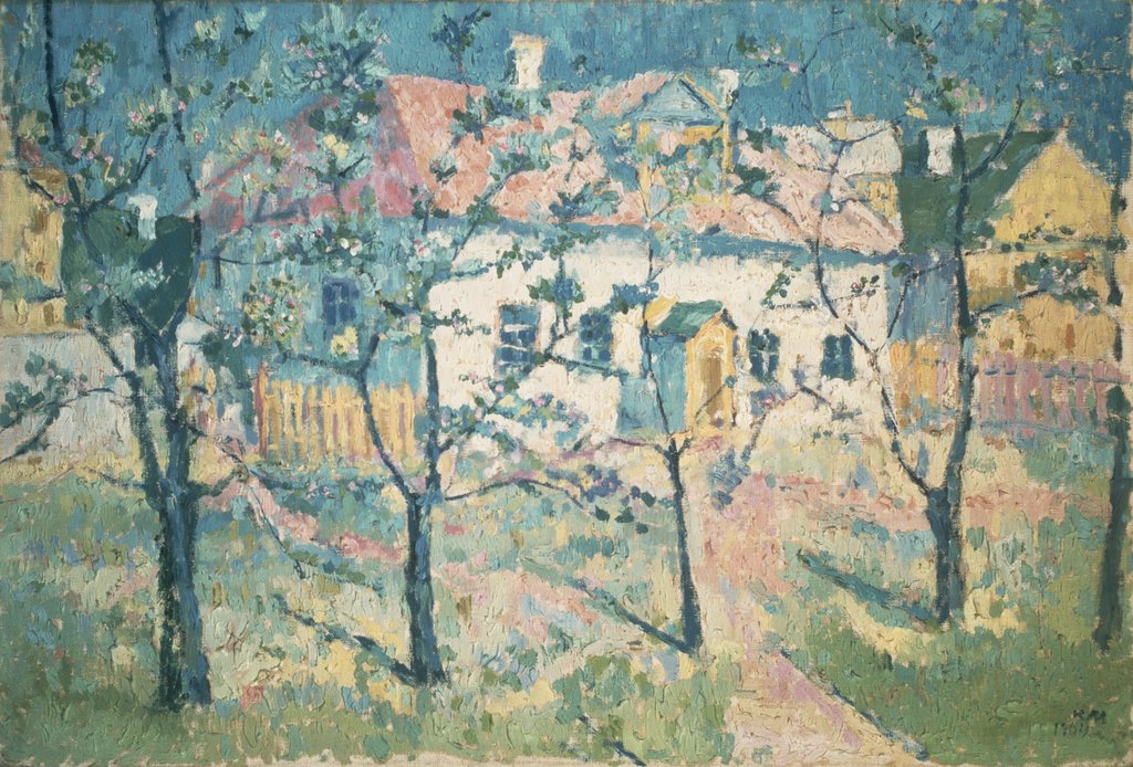 Detail of Spring, 1904 by Kazimir Severinovich Malevich