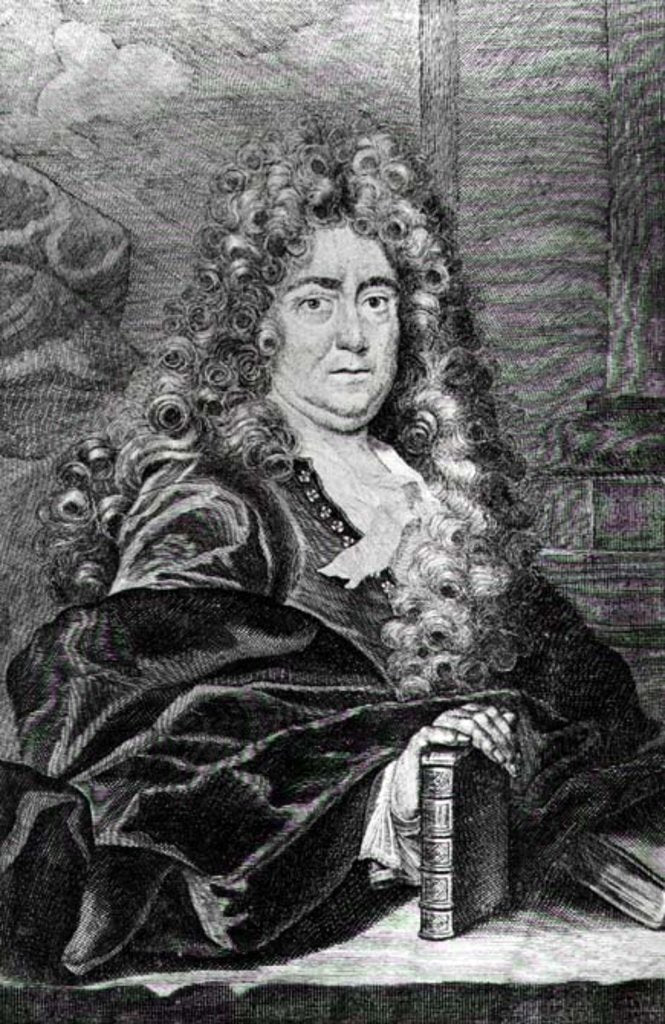 Detail of Portrait of Charles Perrault by French School