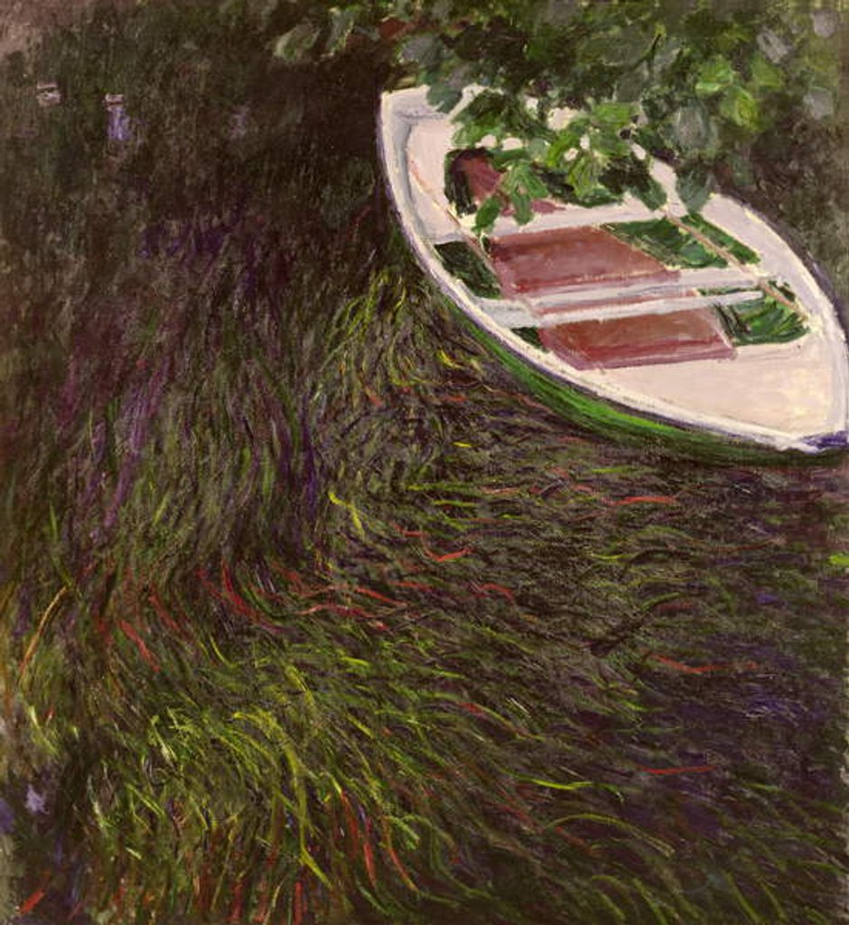 Detail of The Rowing Boat, c.1889-1890 by Claude Monet