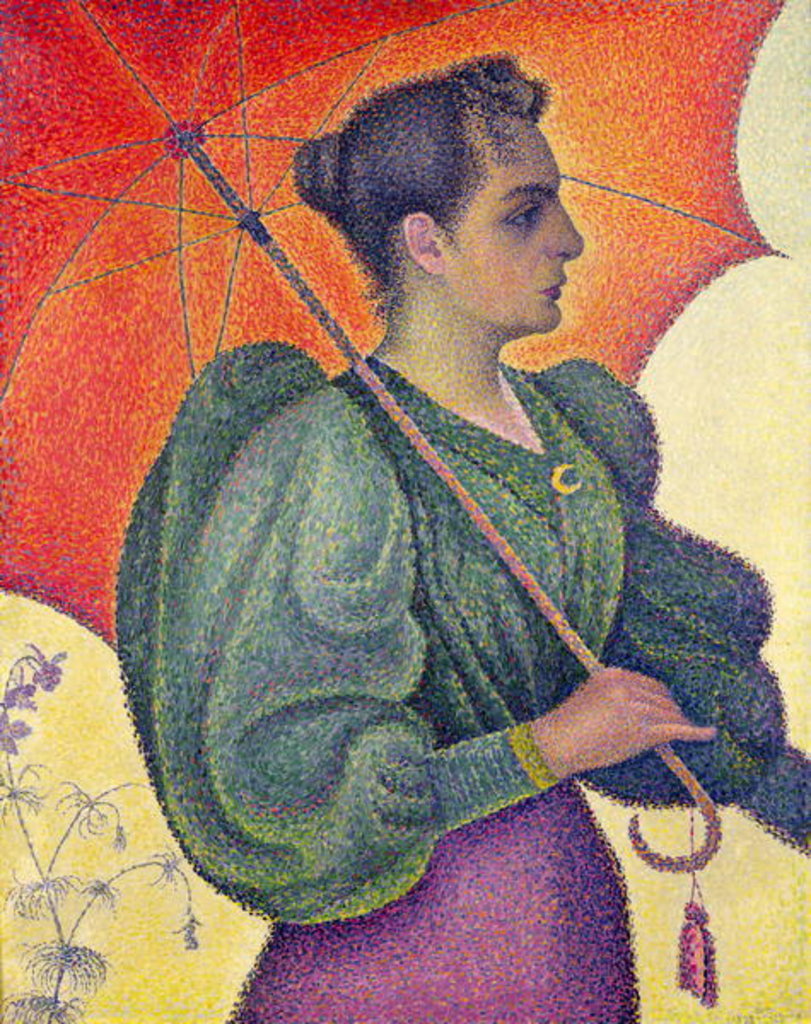 Detail of Woman with a Parasol, 1893 by Paul Signac